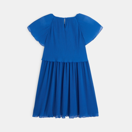 Avis Robe plissée en voile bleue fille OKAIDI 4