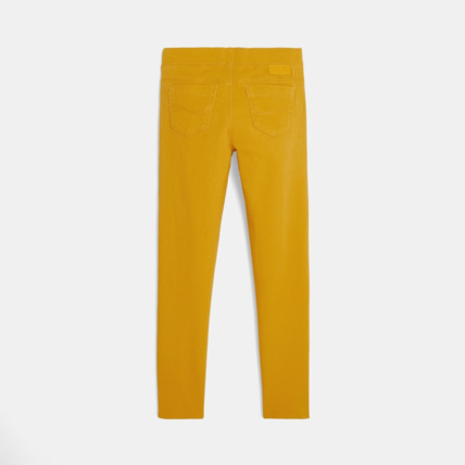 Avis Tregging en toile jaune fille OKAIDI 3