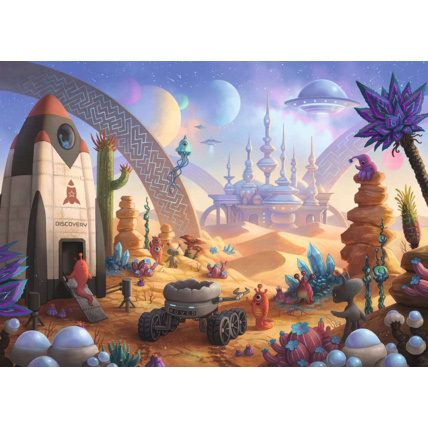 Avis Escape puzzle Kids - La mission spatiale - de 9 ans RAVENSBURGER 2