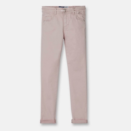 Avis Pantalon skinny hyper stretch rose fille OKAIDI 1