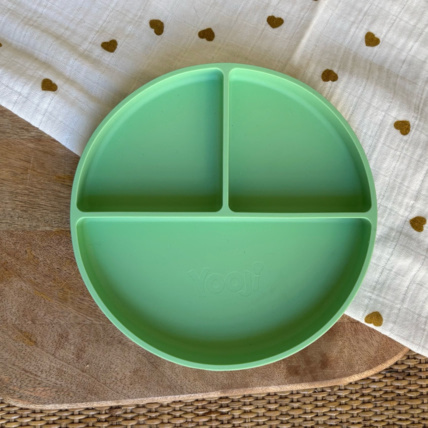 Avis Assiette compartimentée ronde à ventouse Yooji 4