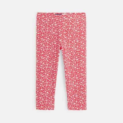 Avis Legging 3/4 imprimé fleuri rose fille OKAIDI 1