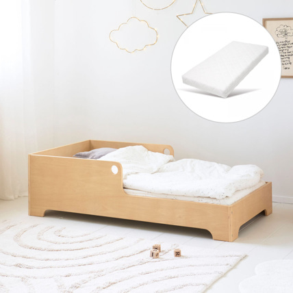 Avis Lit au sol avec matelas Montessori Ellipse Petite Amélie 1