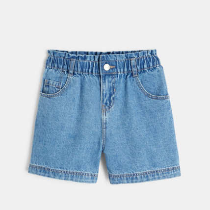 Avis Short en jean bleu fille OKAIDI 2