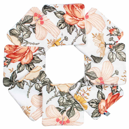 Avis Lingettes bébé lavables en 100% coton 8 pièces, Néo Vintage Sevira Kids 1