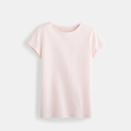 Avis T-shirt à message rose fille OKAIDI 1