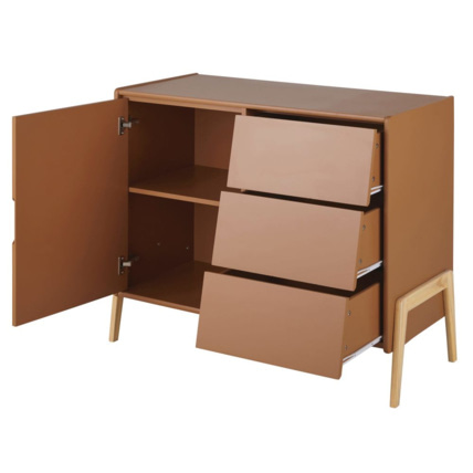 Avis Commode double compatible plan à langer 1 porte 3 tiroirs MAISONS DU MONDE 3
