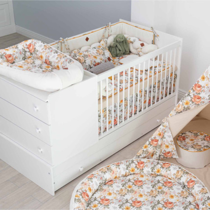 Avis Cocon bébé matelassé - nid réducteur de lit, Néo Vintage Sevira Kids 7