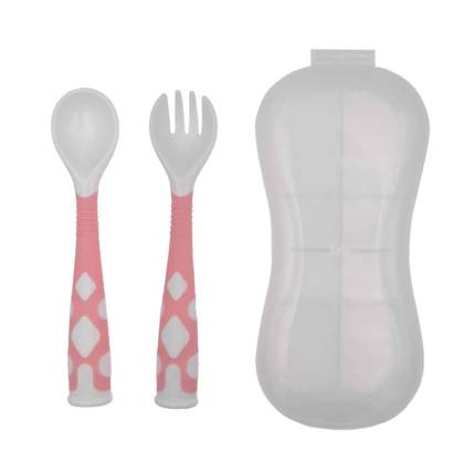 Avis Set assiette couverts bavoir en silicone pour bébé TASTY PLASTIMYR 7