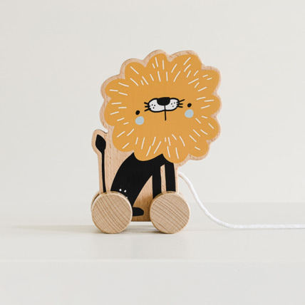 Avis Jouet à tirer en bois lion Leo Petite Amélie 1