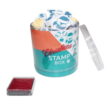 Avis Mini Tampons En Caoutchouc + Encreur - Christmas LOOLIPO 1