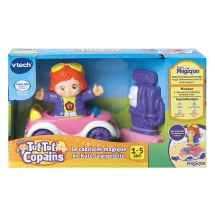 Avis Tut Tut Copains : Le cabriolet magique de Kate la pipelette VTech 1