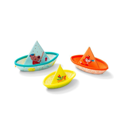 Avis Jouets de bain 3 petits bateaux Lilliputiens 1