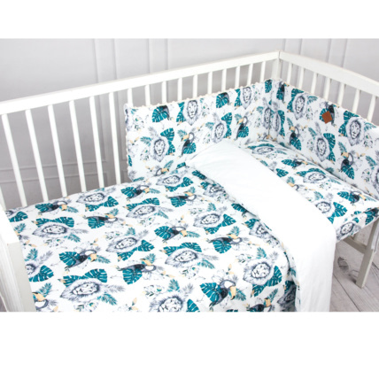 Avis Parure de lit bébé en coton, SAVANA Sevira Kids 2