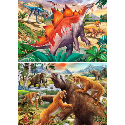 Avis Puzzle Mammouths et dinosaures - de 4 ans RAVENSBURGER 2