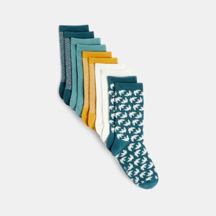 Avis Chaussettes fantaisie (lot de 5) bleues fille OKAIDI 1
