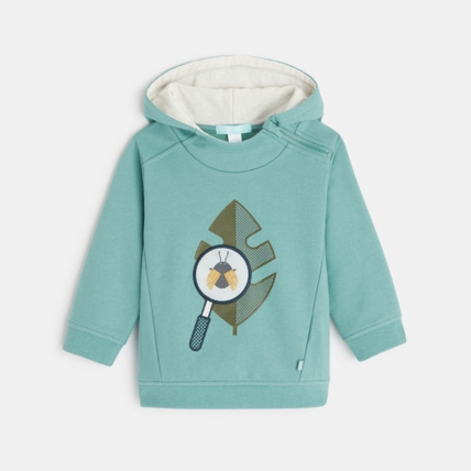 Avis Sweat à capuche patch animé nature OBAÏBI 1