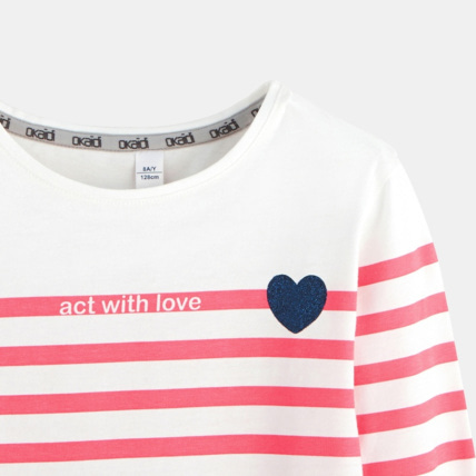 Avis Pyjama en jersey rose fille OKAIDI 3