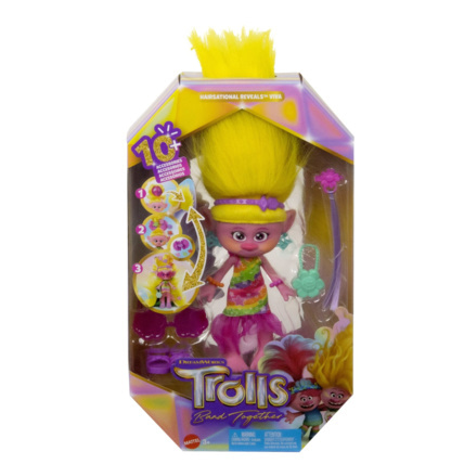 Avis Poupée Trolls 3 Viva Surprise 2 en 1 MATTEL 1