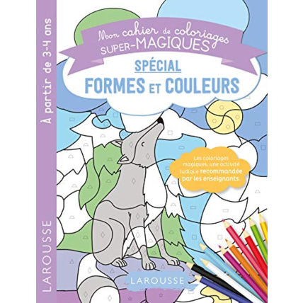 Avis Coloriages magiques formes et couleurs LAROUSSE 1