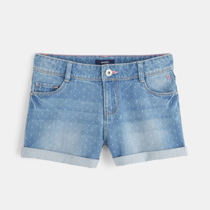 Avis Short en jean bleu fille OKAIDI 1