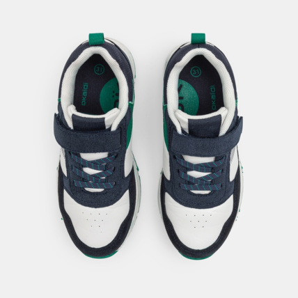 Avis Running dadshoes lacets et scratch blanc garçon OKAIDI 3