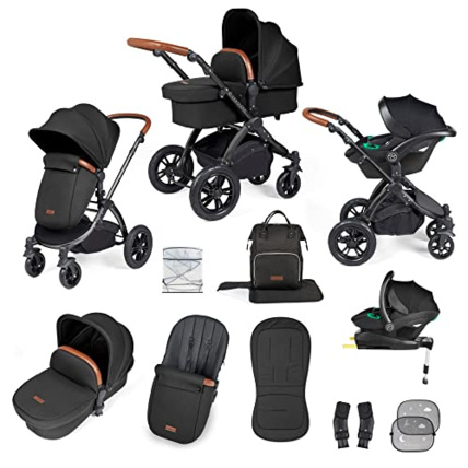 Avis Poussette Trio Stomp Luxe All-in-One I-Size avec base Isofix (Stratus) Ickle Bubba 2