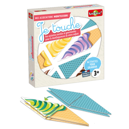 Avis Jeu éducatif Mes associations Montessori : Je touche BIOVIVA 1