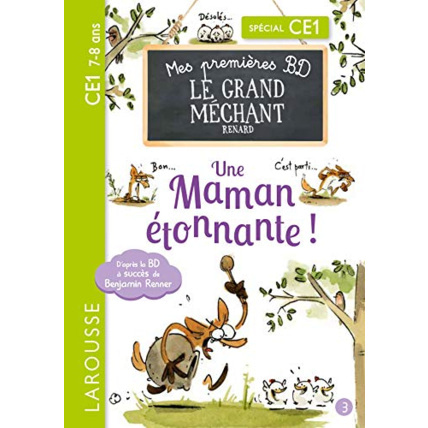 Avis Mes premières BD le Grand Méchant Renard - Une maman étonnante ! LAROUSSE 1
