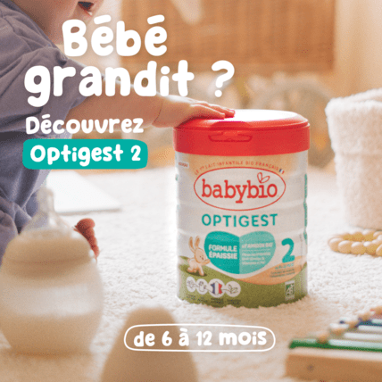 Avis Lait infantile Optigest 1 - Formule épaissie à l'Amidon bio Babybio 2