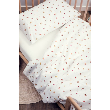Avis Housse de couette coton bio bébé Gourmandises KADOLIS 1