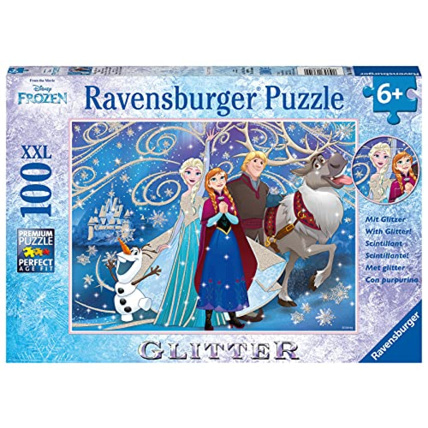 Avis Puzzle - Neige étincelante - 100 pièces RAVENSBURGER 1