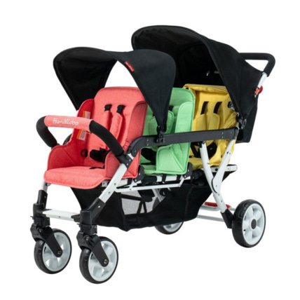 Avis Poussette 3 Places Familidoo H3E + Ergondrive FAMILIDOO 3
