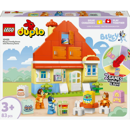 Avis La maison de famille de Bluey et le jeu de mémoire Duplo LEGO 1