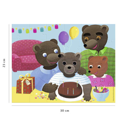 Avis Puzzle L'anniversaire de Petit Ours Brun - de 4 ans RAVENSBURGER 3