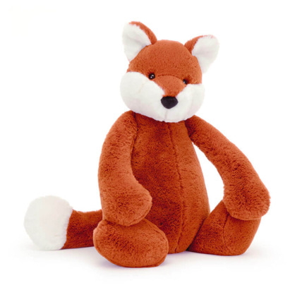 Avis Peluche renard Bashful Fox Cub - Big Jellycat 1