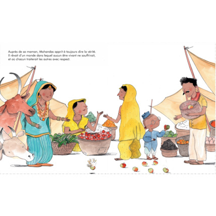 Avis Livre Mahatma Gandhi Petit Picotin 3
