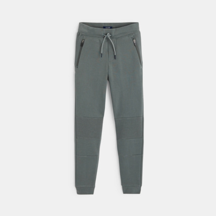Avis Jogging uni en molleton vert garçon OKAIDI 1