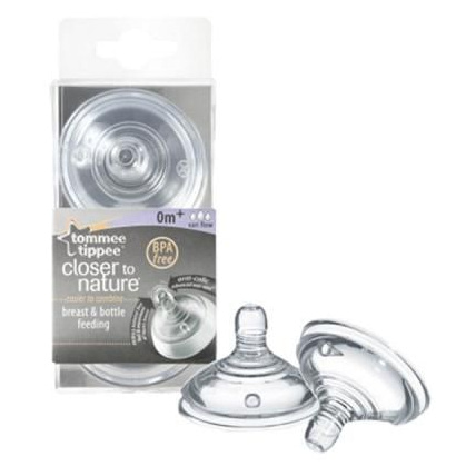 Avis Tétines débit variable 0 mois + (x2) TOMMEE TIPPEE 1