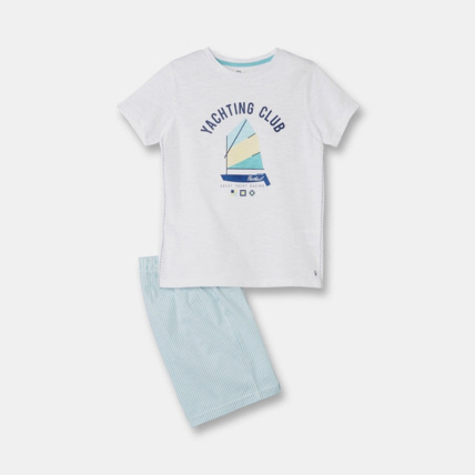 Avis Pyjama 2 pièces blanc garçon OKAIDI 1