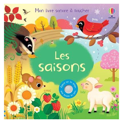 Avis Mon Livre Sonore À Toucher - Les Saisons USBORNE 1