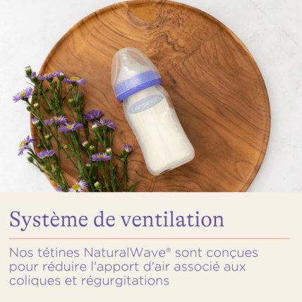 Avis Biberon en Verre & tétine NaturalWave® 160ml Lansinoh 1