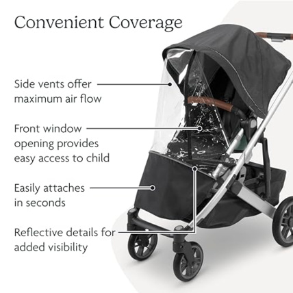 Avis Protection contre la pluie pour Vista, 2, Cruz et Cruz V2 UPPAbaby 3