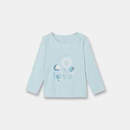 Avis T-shirt à motif et pli au dos OBAÏBI 1