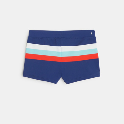 Avis Boxer de bain rayé bleu garçon OKAIDI 3