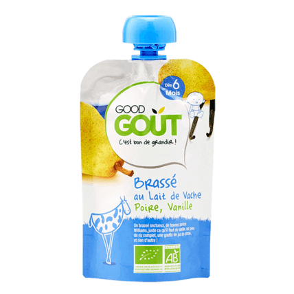 Avis Good Gourde Brassé Poire Vanille Bio Good Goût 1