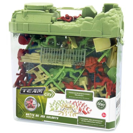 Avis Boîte de jeu soldats - 104 pièces TEAM CITY 2