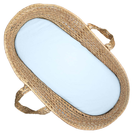 Avis Drap housse couffin en double gaze à carreaux Sevira Kids 4