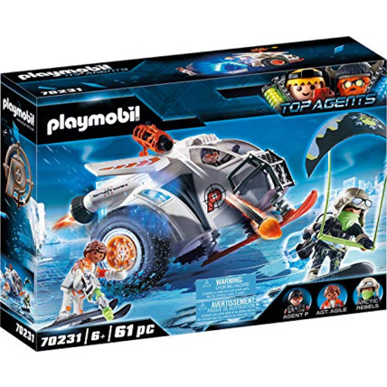 Avis Playmobil Top Agents - Véhicule des neiges de la Spy Team PLAYMOBIL 1