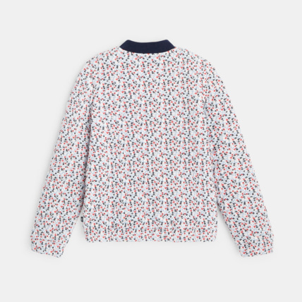 Avis Veste teddy matelassée imprimée bleu fille OKAIDI 3